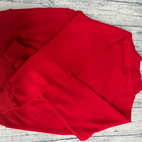 Parke Women's Bold Red Sweatshirt - Picture 2 of 6